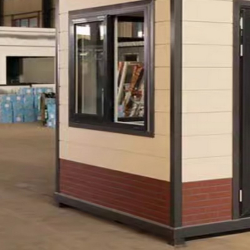 金属雕花板版板房 1.1X1.1米X2.5米高高清大图