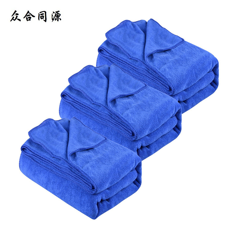 众合同源 擦车布/蓝毛巾35*75cm 500条/包高清大图
