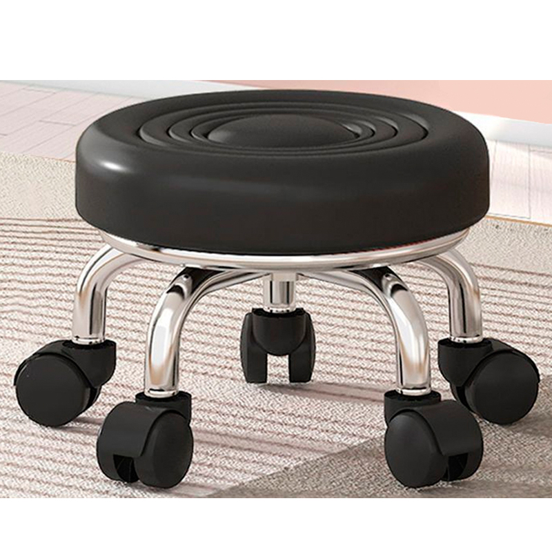 羽凡莱 带轮小凳子 水波矮款 个高清大图