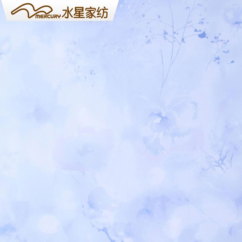 水星(MERCURY)家纺40支双面天丝贡缎四件套1.8米床单被套安吉莉娜