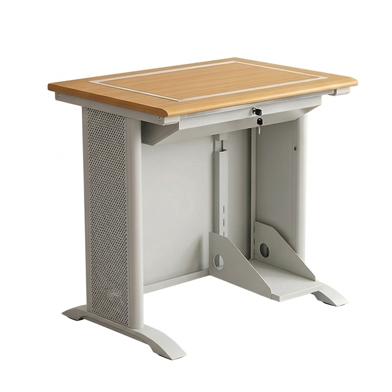 海铁科技外置翻转电脑桌80*60*75cm/张高清大图