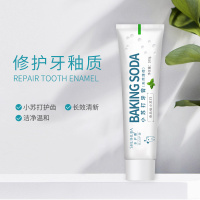 水护嘉小苏打牙膏 护龈天然薄荷100g/支 深层清洁清新口气