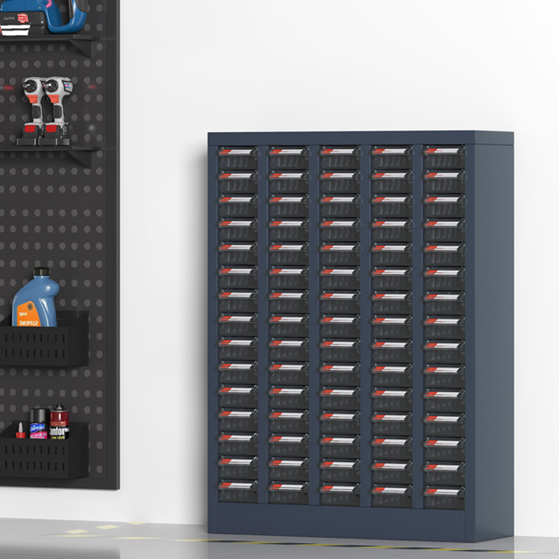 臻远 ZYLJG-W27 零件柜 75抽透明无门小号 650*220*885高清大图