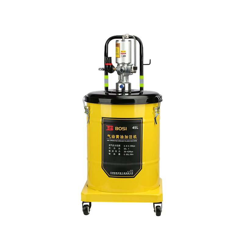 波斯(BOSI) 荧光系列气动黄油加注机 45L 台高清大图