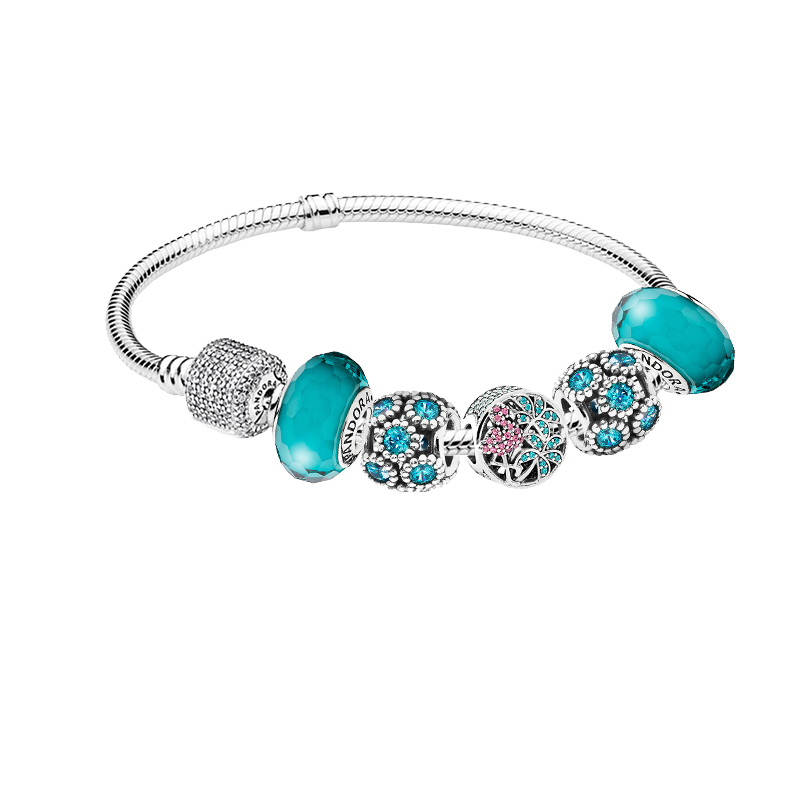 pandora潘多拉手链女925银火烈鸟时尚饰品520送女友生日佳选