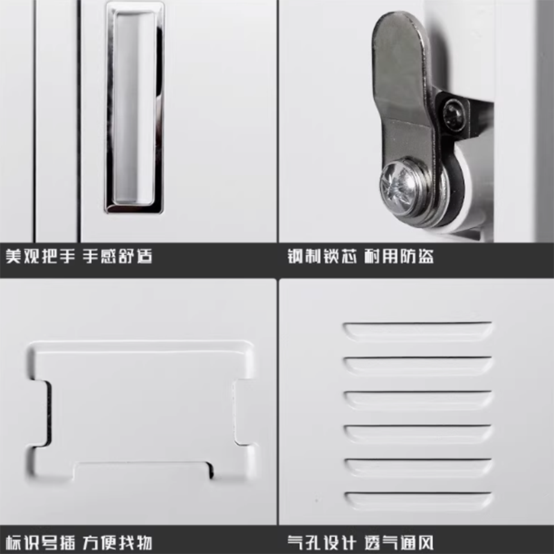 帝德龙八门衣柜储物柜YG-Y5 850*420*1800mm高清大图