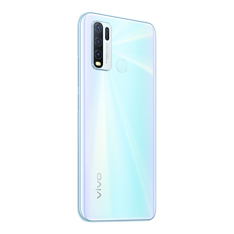 vivo Y50 8GB+128GB 冰川蓝 大电池闪充大内存四摄拍照美颜高通骁龙4G全网通手机