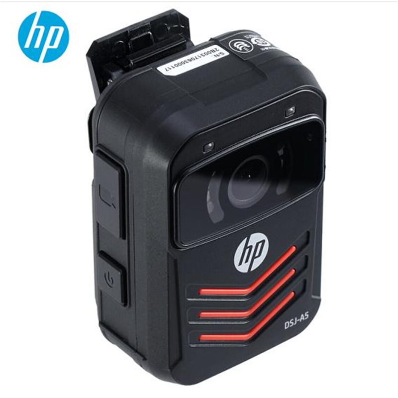 惠普hpdsja5执法记录仪1296p高清红外夜视现场记录仪官方标配128g