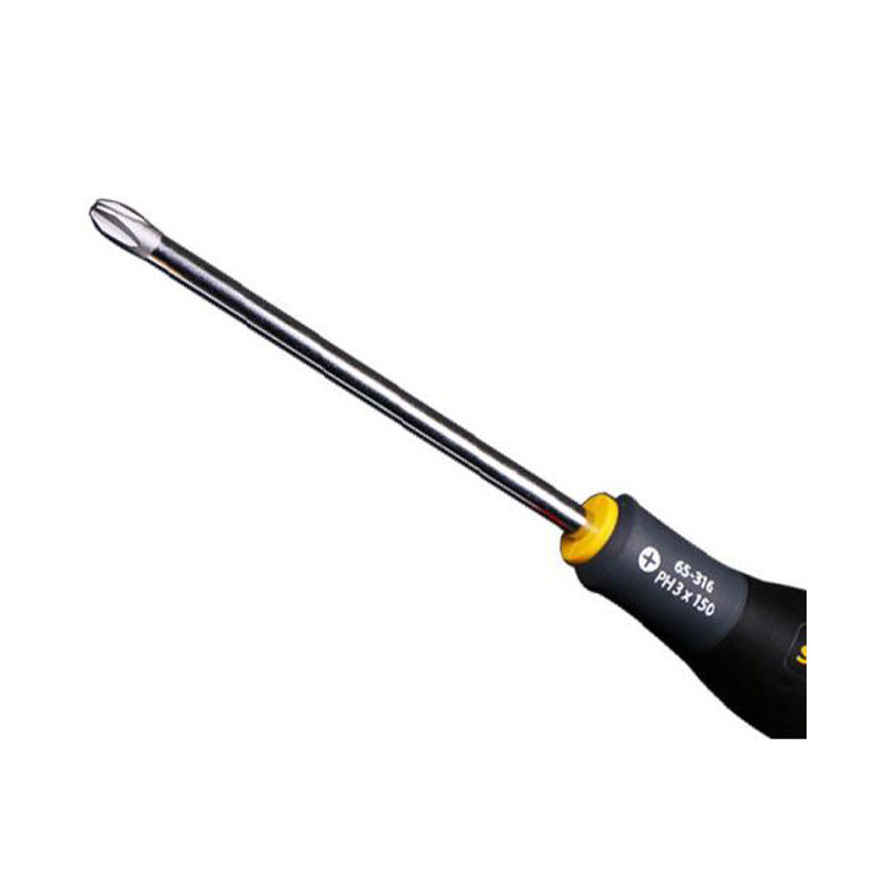 工具库 史丹利Stanley 三色柄十字螺丝批 螺丝批 起子65-316-14 PH3x150mm