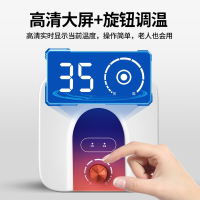 新飞小厨宝即热式小型厨房热水器家用台下储水式速热小厨宝宝_6升A6机械旋钮自行赠套配件