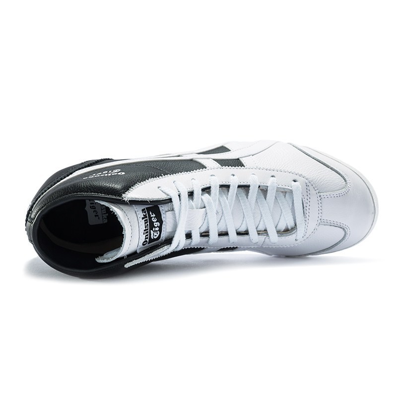 鬼塚虎(ONITSUKA TIGER) MEXICO MID RUNNER男女复古中帮休闲鞋1183A649-001