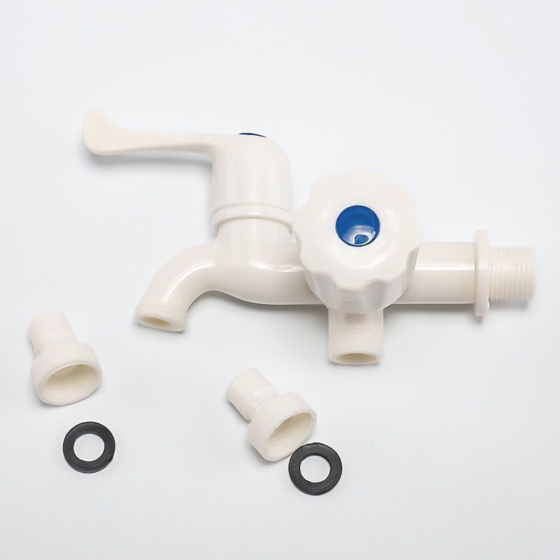 塑料洗衣机龙头双头双用三通洗衣机龙头两用单冷龙头一分二水龙头