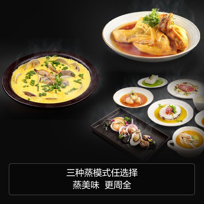 方太蒸箱嵌入式家用 电蒸箱45L大容量 家用厨房嵌入式电蒸箱 WiFi&NFC互联 双倍大蒸汽 9大智能菜单 EX2.i高清大图