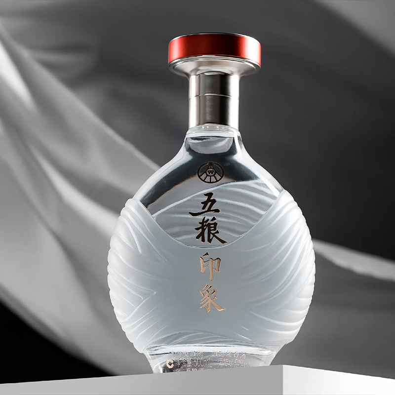 五粮液股份 送礼佳品 五粮印象·水晶装52度500ml*6瓶 浓香纯粮食白酒礼盒高清大图