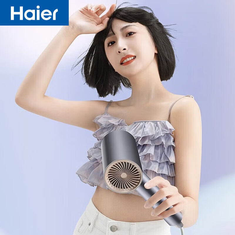 [内蒙地区可发]海尔/Haier电吹风HFVC2-XYY 星蕴银高清大图