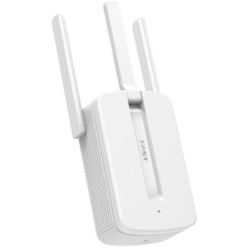 FAST迅捷家用wifi信号放大器FW310RE 无线中继器宽带扩展器300M无线路由器伴侣增强穿墙扩大覆盖大户型