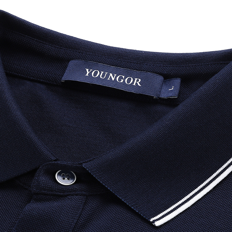Youngor/雅戈尔男士短袖T恤2020夏季新款商务休闲纯棉时尚舒适polo衫058FCA