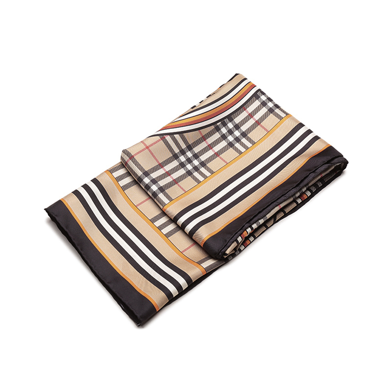 博柏利burberry女款桑蚕丝方巾丝巾围巾8053182