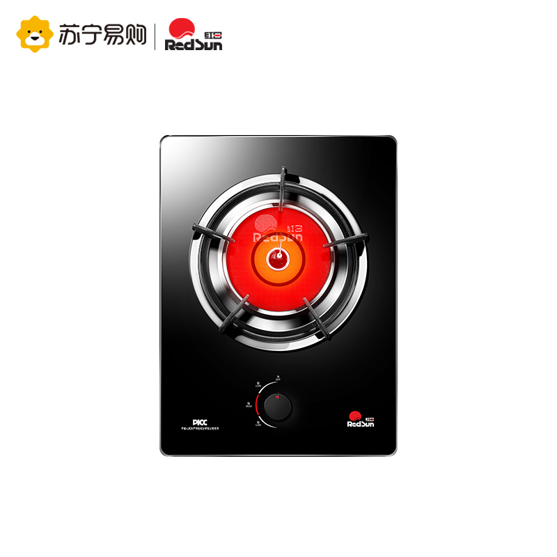 红日 (RedSun)E338D红外线燃气灶 家用煤气灶单灶 台嵌两用 一级能效 红外猛火节能灶(天然气)