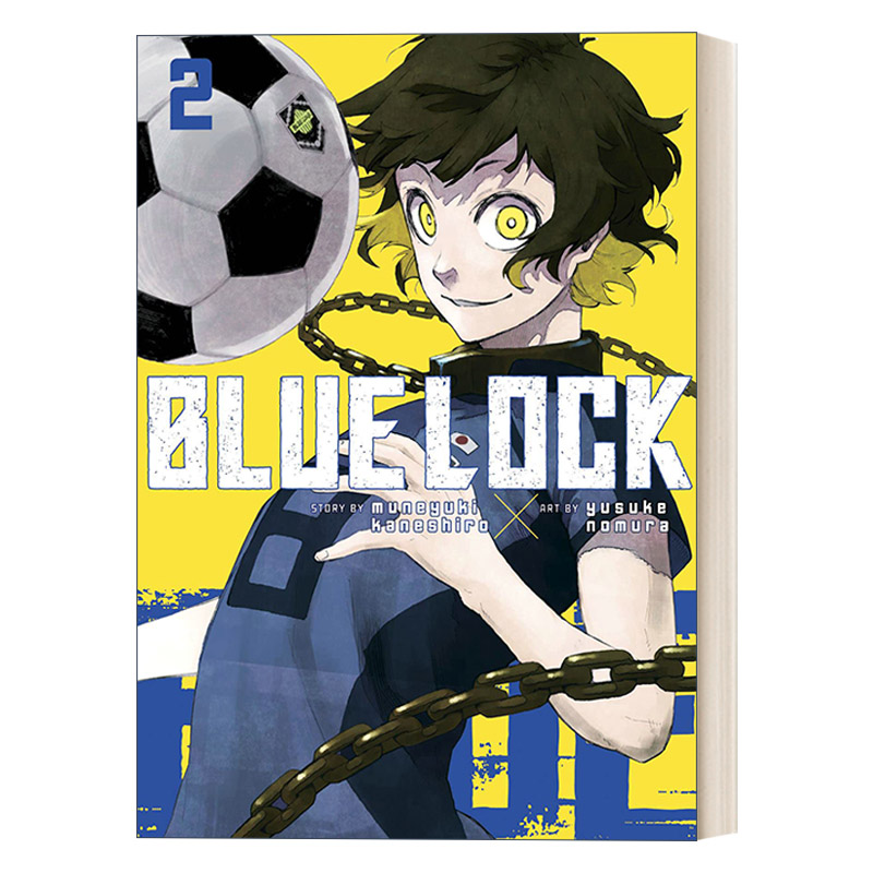蓝色监狱系列11 [正版]蓝色监狱系列1 英文原版 Blue Lock 1 同名日本动漫 足球体育漫画 Muneyuki高清大图