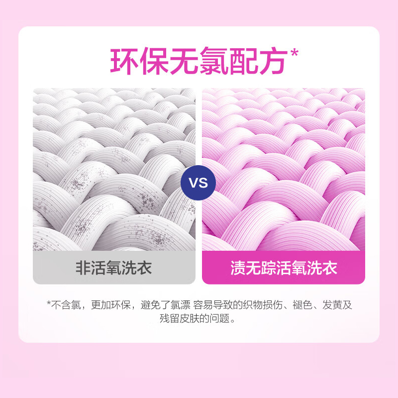 渍无踪(Vanish)爆炸盐彩漂粉470g 婴幼儿活氧彩漂粉洗衣神器去黄去污白彩色衣服高清大图