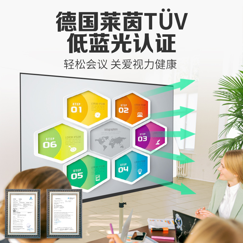 松下Panasonic官方店PT-WX3201投影仪办公会议用投影机客厅家用超高清家庭影院白天商务培训 3200流明高清大图