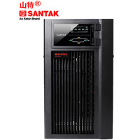 山特UPS不间断电源 C3KS 3KVA /2400W 后备延时2小时 外接8节12V65AH电池组 在线式电源