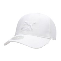 彪马(PUMA)休闲帽男帽女帽运动帽子情侣帽时尚潮流休闲登山旅游帽遮阳帽 022554-12/白色/ADULT
