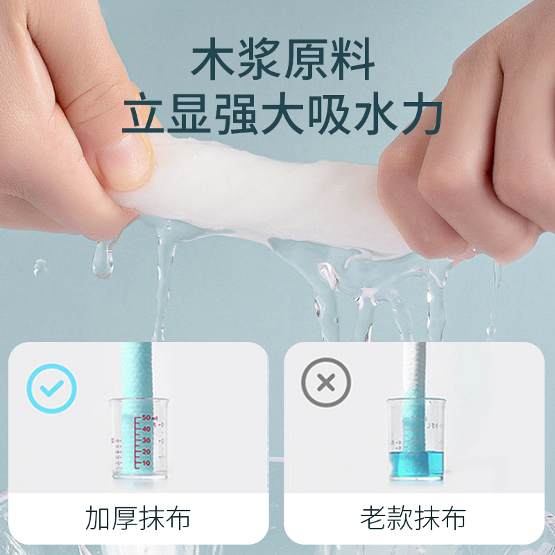 一次性擦脚巾家用懒人擦脚纸巾足浴毛巾洗脚抹脚纸布加厚加大抹布高清大图