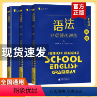 八年级语法分层训练 初中通用 [正版]蓝皮英语系列七八九年级中考英语语法分层强化训练初三英语语法大全必刷题提升提优专项训