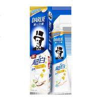 高露洁牙刷三重深洁2支装黑人超白密泡小苏打牙膏含天然椰子油牙齿去牙渍140g支