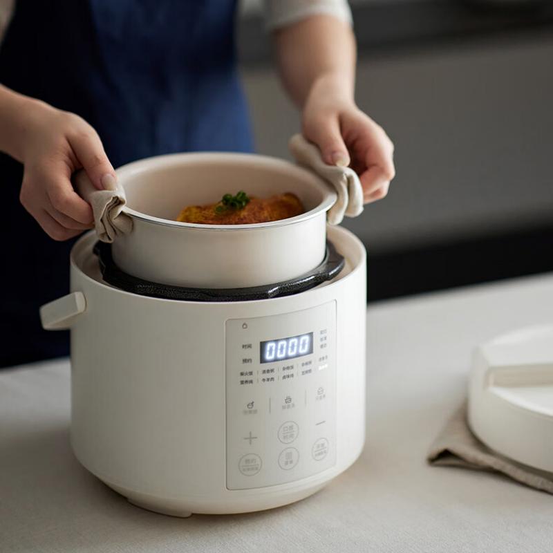 OLAYKS 立时 2L智能电压力锅 双胆 白色 YBW2001B / 台高清大图