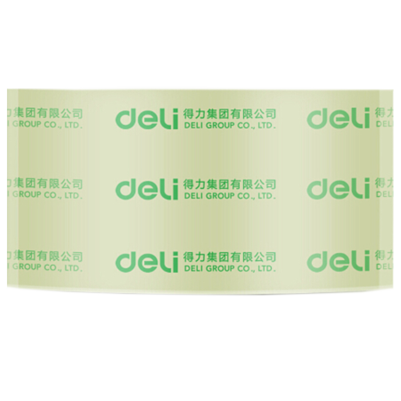 得力30247胶带宽48mm封箱大卷胶带 超市封箱胶带透明胶带宽胶带(48mm*60y)72卷装(高透明)