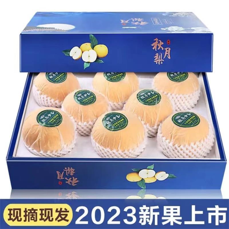 正宗秋月梨梨子5/10斤薄皮新鲜超甜孕妇水果礼盒装