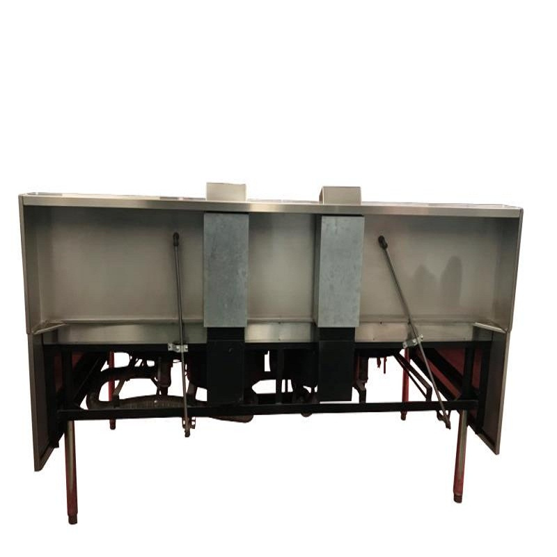 金佰特燃气环保双头双尾炒炉佰菲P-CR-2