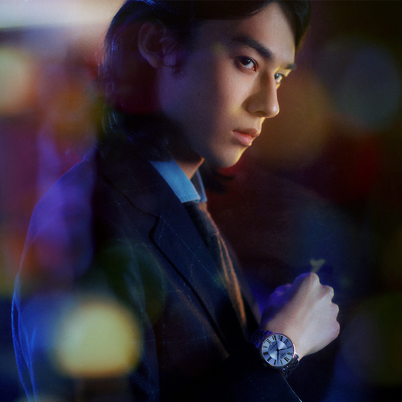[2020新款]天梭(TISSOT)瑞士手表 卡森臻我系列钢带男士机械表 T122.407.22.033.00 情侣礼物