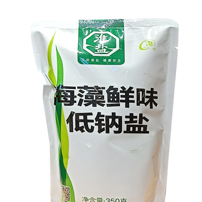 海藻鲜味低钠盐350g/袋