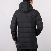 阿迪达斯(adidas)男棉衣2018冬季新款运动足球训练连帽羽绒服外套 CY6109