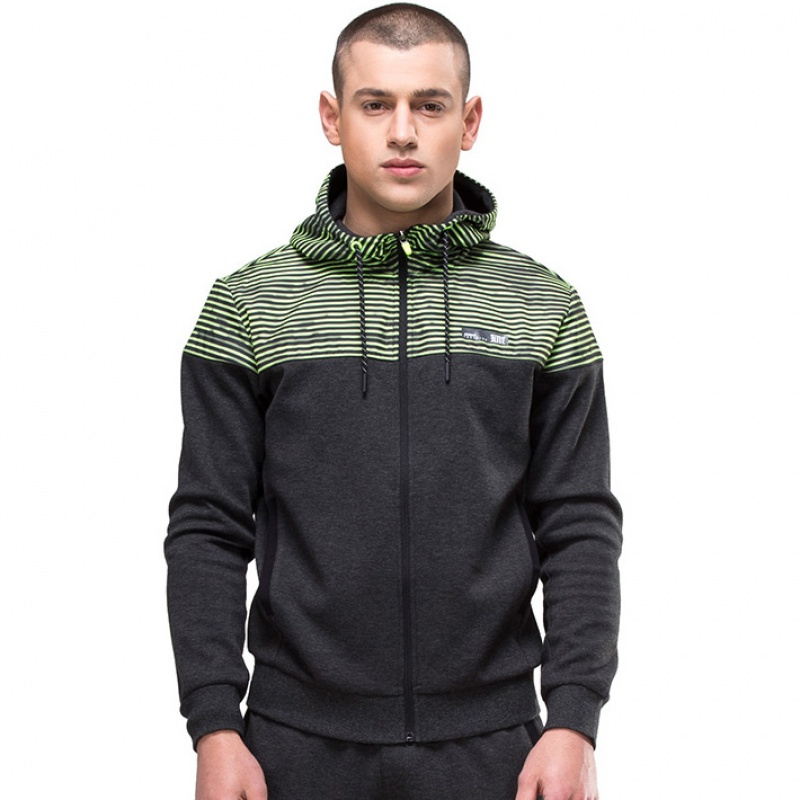 361度男装运动外套夏季运动服361开襟连帽防风休闲卫衣男长袖上衣官方