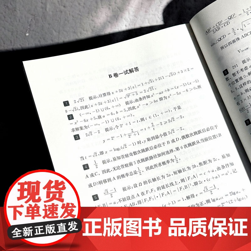 高中数学联赛备考手册 2025 预赛试题集锦 中国数学会数学竞赛委员会编 竞赛奥数奥赛冲刺班模拟题 华东师范大学出版社高清大图