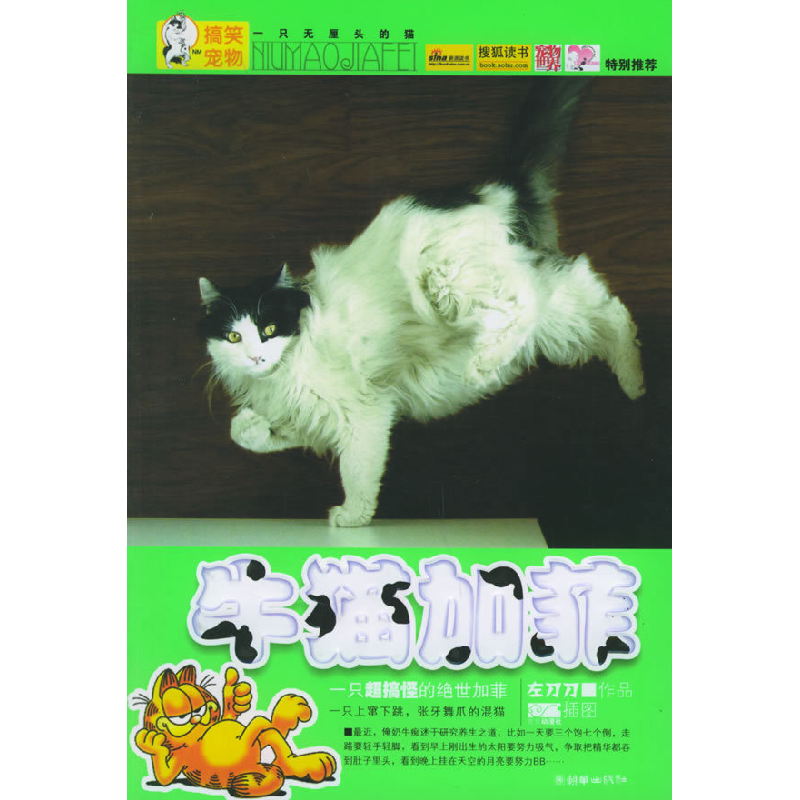正版新书]牛猫加菲左刀刀 吉安动漫社 绘9787505414006高清大图