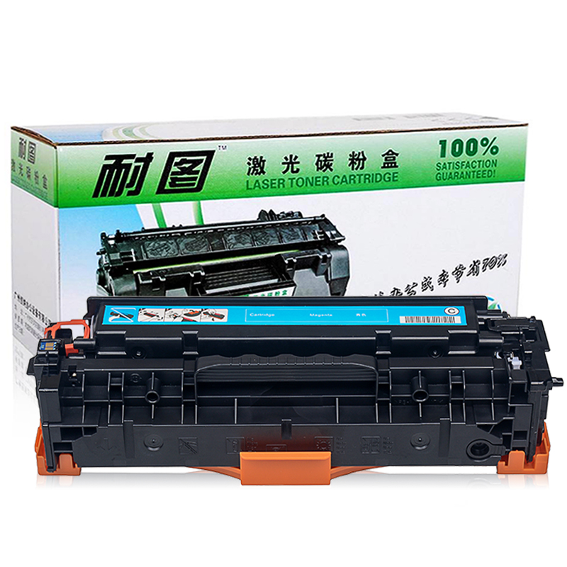 耐图 惠普CC531A青色硒鼓 适用HP2320n CM2320nf CM2320fxi MFP 304A碳粉盒 墨盒高清大图