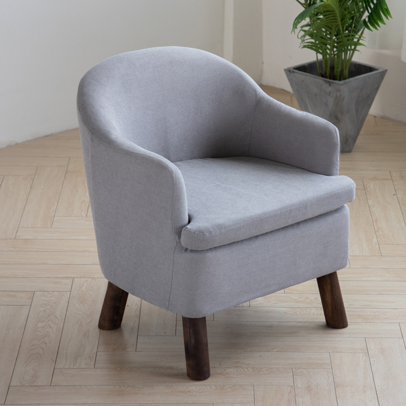 寻木匠小型休闲北欧单人沙发卧室卧室阳台小沙发现代可爱简约喂奶椅