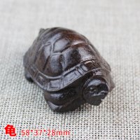 天然皮灰木雕手把件越南土沉香木皮黑文玩核桃葫芦貔貅狮子头招财