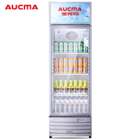 澳柯玛(AUCMA) 展示柜SC-228NE 228升商用单门冷藏展示柜冰柜保鲜饮料柜啤酒柜超市立式冰箱饭店餐饮
