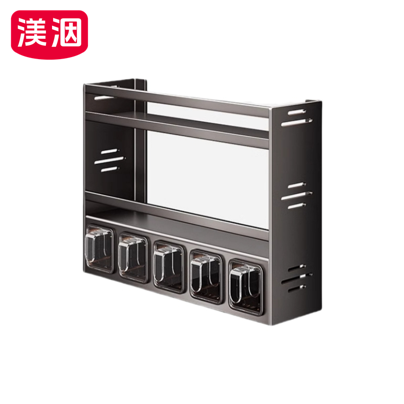 渼洇 调料收纳架 40*11*30cm 个高清大图