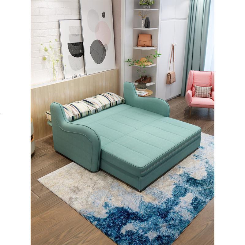 森美人沙发床可折叠客厅双人小户型1.2多功能两用三人布艺储物1.8米2米 1.35米【高碳钢独立袋弹簧款】 1.5米-1.8米