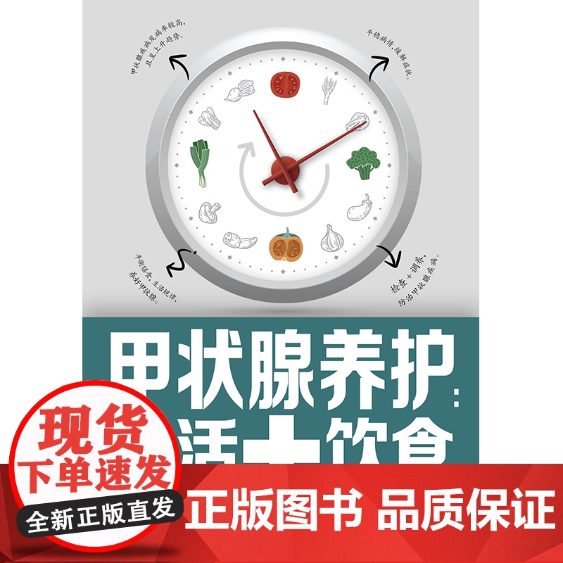 甲状腺养护:生活+饮食 甲亢 甲减 甲状腺结节 甲状腺炎 桥本甲状腺炎如何健康养护甲亢饮食自我管理甲状腺结节 正版书籍高清大图