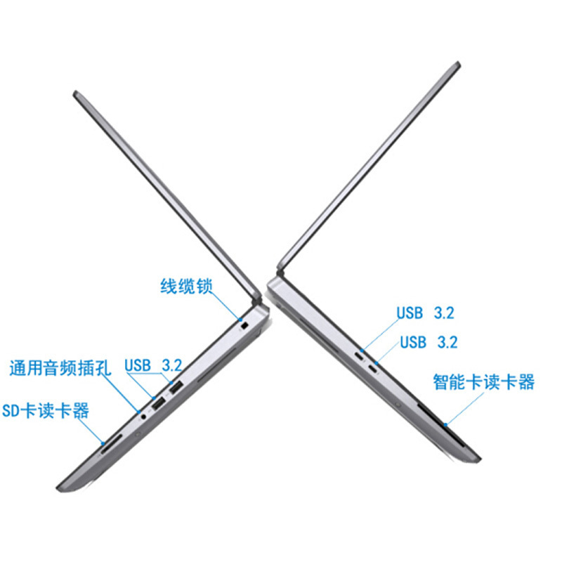 戴尔(DELL)7550 移动图形工作站笔记本电脑I7-10750H 64G 1TB*3块R5000 DCIP3 指纹高清大图