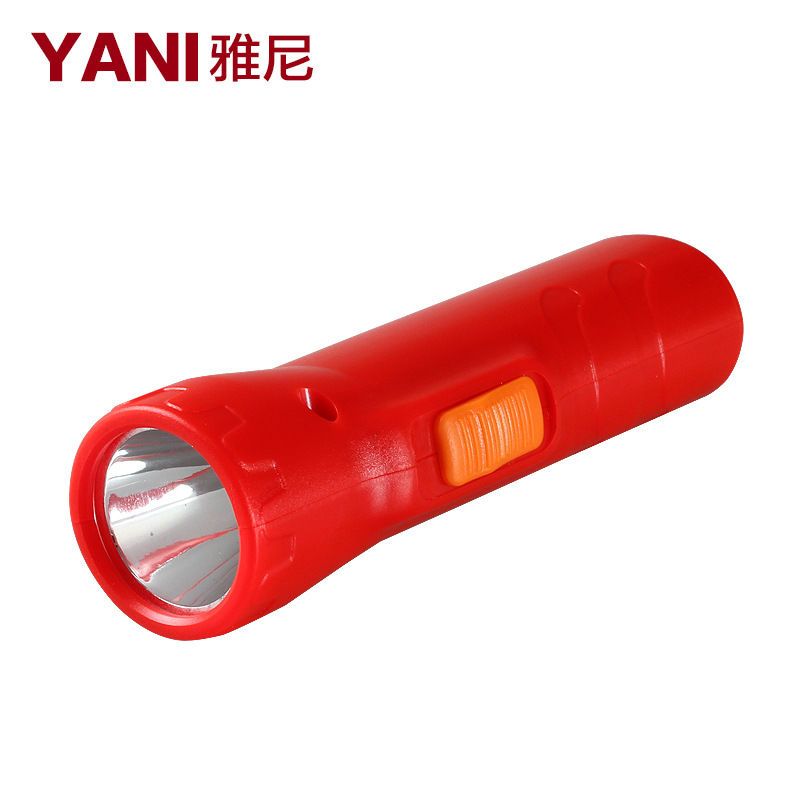 雅尼1688塑料小手电迷你18650手电筒远射防水强光充电led手电筒 1688